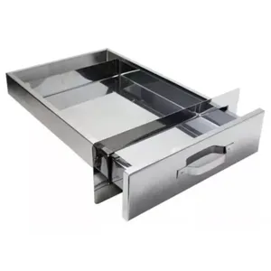 Gaveta Cinzeiro para Churrasqueira em Inox - 1350 - MSE