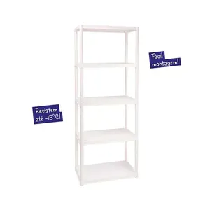 Estante Ordene Tubular com 5 Prateleiras 70x38x183cm