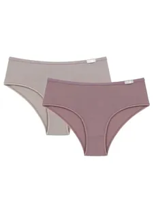 Kit de Calcinhas Midi Classic 02 - 2 und MINK E PRALINE M