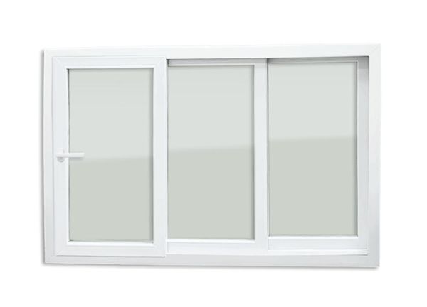 Janela PVC 3 Folhas com Cremona Redução Acústica - 120x150