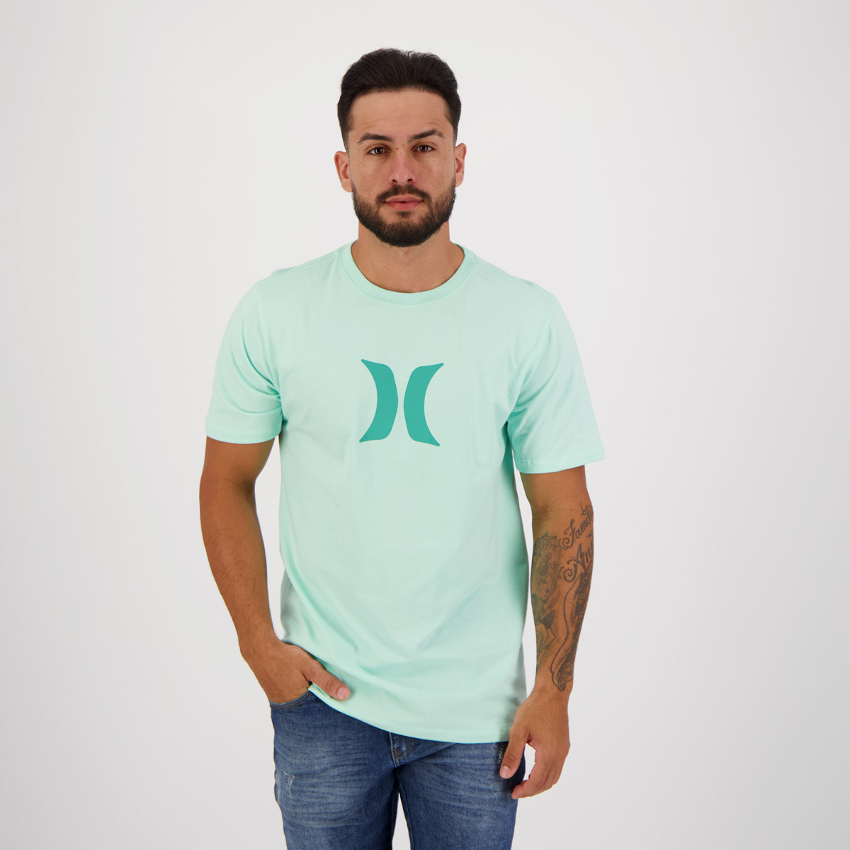 Camiseta Hurley Classic Icon Verde