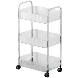 Organizador Kehome Com Rodas 3 Prateleiras 67cm 9944 (MP)