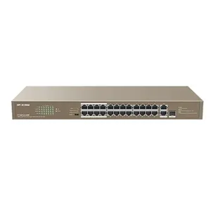 Switch IP-COM 24 Portas PoE 10/100 24P+1SFP não Gerenciável Metal
