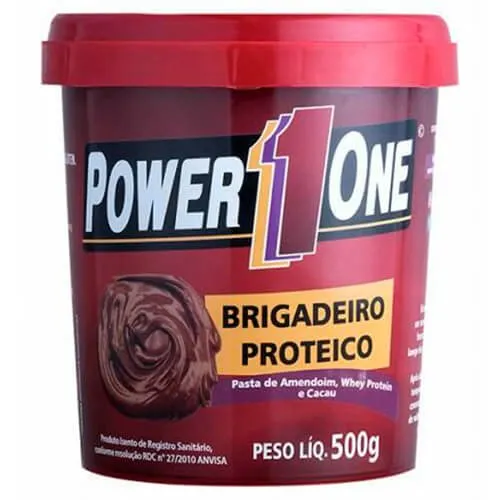 Pasta de Amendoim Brigadeiro Power One 500g