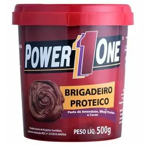Pasta de Amendoim Brigadeiro Power One 500g