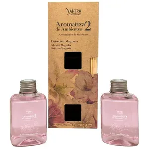 Kit 2 Aromatizadores Lírio Com Magnólia 250ml 1900000275 - Yantra Cosméticos