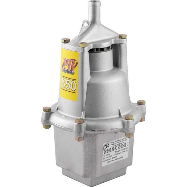 Bomba Submersão Vibratória PR-650 3/4" 220V - PR