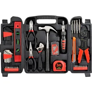 Conjunto de Ferramentas 129 Peças Efftool Preto E-BI