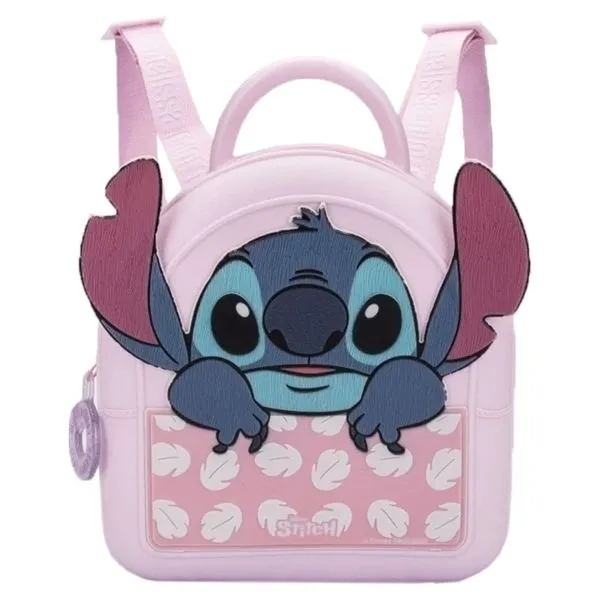 Mini Melissa Mini Backpack + Stitch 34472 ROSA