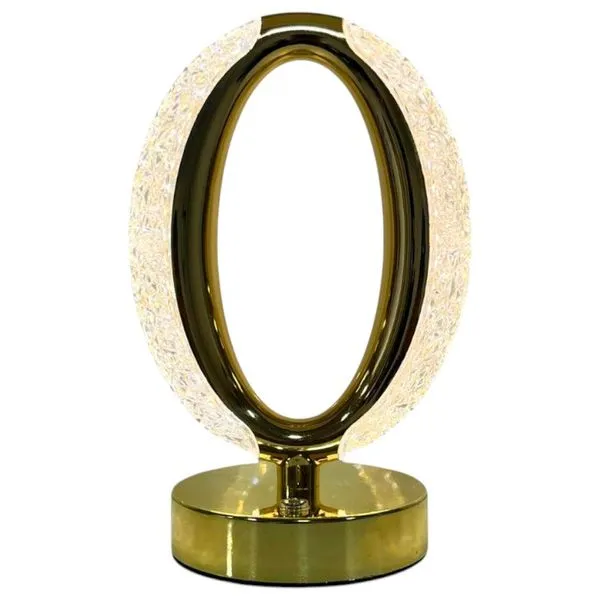 Luminária De Mesa Chartí Cristal Usb 6481 (MP)