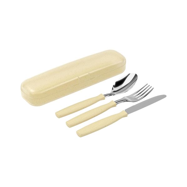 Jogo de Talheres 3 Peças Coza Nutri Creme 99342/3543