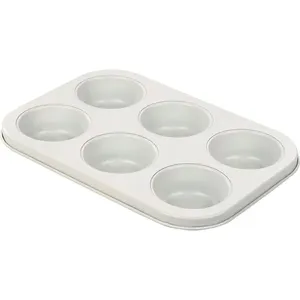 Forma para Cupcake com 6 Cavidade Antiaderente Cazza Confeitaria Vermelho Forma para Cupcake com 6 Cavidades Antiaderente Cazza Confeitaria Vermelho