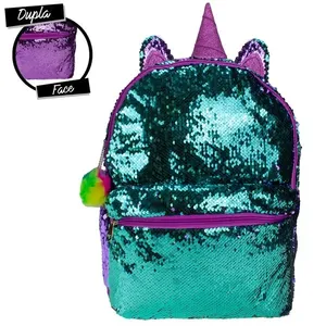 Mochila Unicórnio Cute Glow Clio Girls - Cg2035 ROXO
