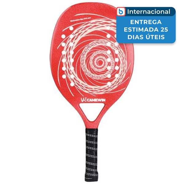 Raquete Beach Tennis Camewin Vermelho J-MBI