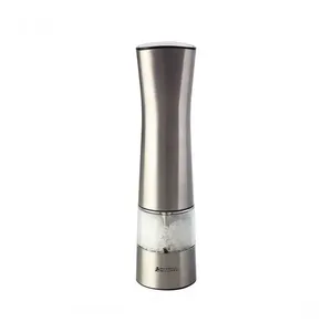 Moedor Elétrico Cosmopolitan para Sal e Pimenta em Inox 21cm Maxwell & Williams Moedor Elétrico Para Sal E Pimenta Cosmopolitan Em Inox 21cm Maxwell & Williams