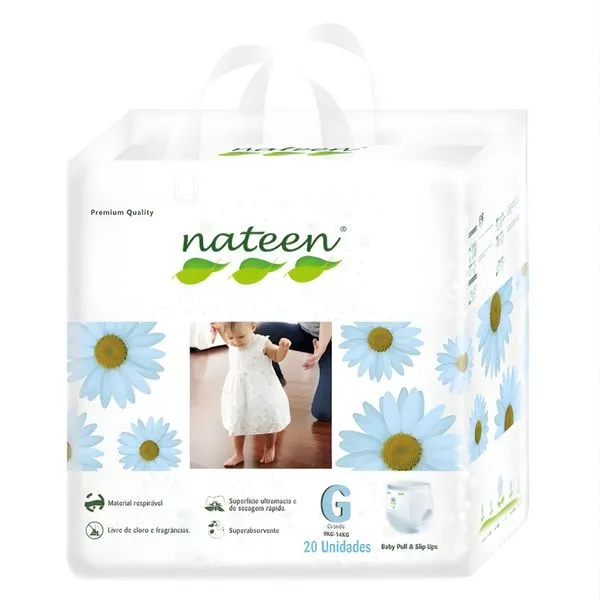 Fralda Infantil G Nateen com 20 Unidades