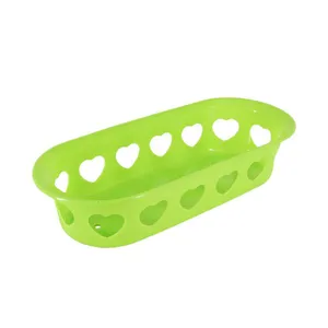 Cesta Le Coração Plástica Cores Diversas - Item Sortido