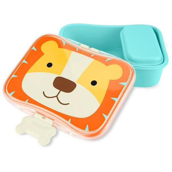 Kit Lanche Skip Hop Zoo Leão Amarelo Único