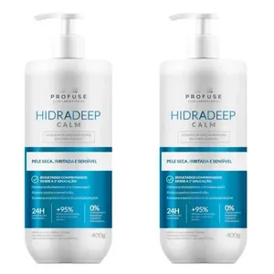 Kit com 2 Unidades de Hidradeep Hidratante Calm 400g Profuse
