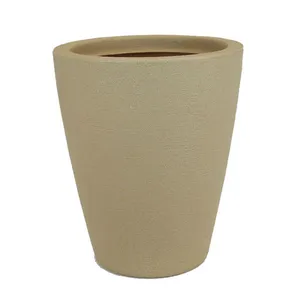 Vaso Cone Riscatto Areia Vasos Vogue 24 cm