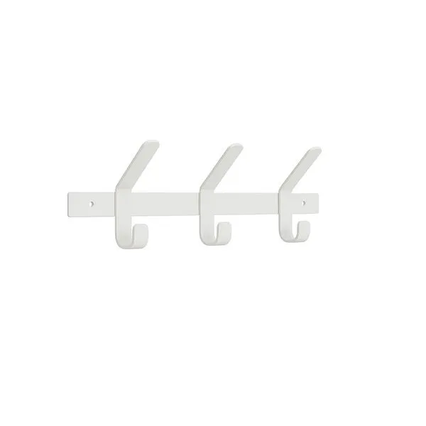 Cabide Multiúso 3 Ganchos Branco CAB30B - Brasforma