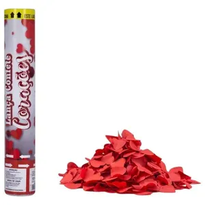 Lança Confete Silver Festas Corações 30cm LCN009 (MP)