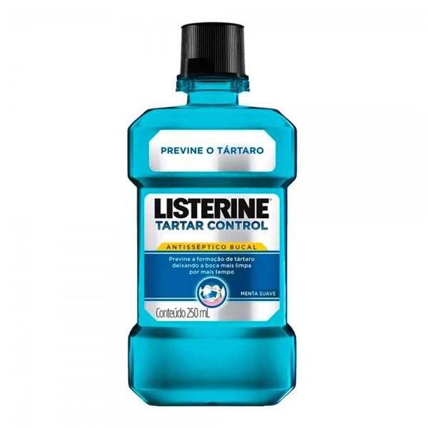 Enxaguante Bucal Listerine Tartar Control 250ml Antisséptico Bucal Listerine Tartar Control 250ml