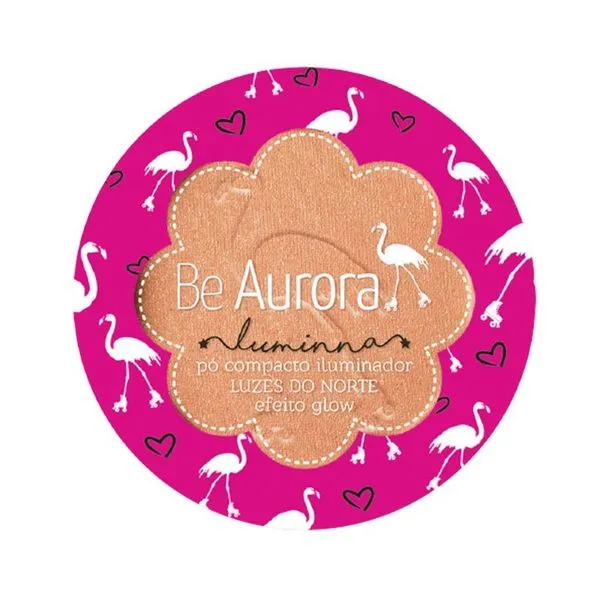 Pó Compacto Iluminador Be Aurora Luzes Do Norte Bronzer 03