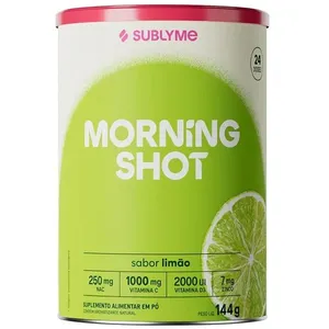 Suplemento Alimentar Sublyme Morning Shot Sabor Limão 144g