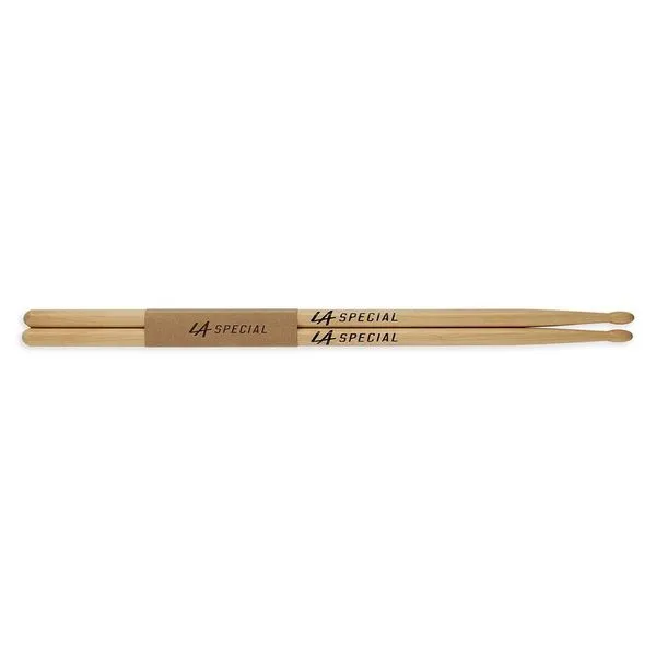 Baqueta 7A LA Special LA7AW Ponta Madeira Hickory Sonoridade Dark e Quente Madeira Natural Promark Baqueta 7A LA7AW Ponta Madeira Hickory Sonoridade Dark Madeira Natural Promark