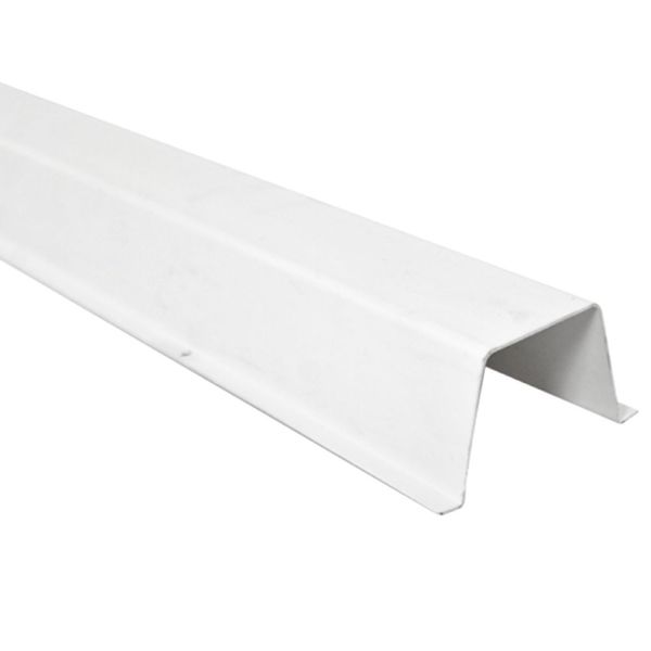 Canaleta Reta em PVC 2 Metros Okity Canaleta Reta em PVC Branco 85x70mm com 2 Metros