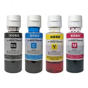 Kit Refil de Tinta Compatível GT 5822 5820 5810 para Impressoras Tanque Preto Ciano Amarelo Magenta Kora Refil Compatível GT 5822 5820 5810 Kit para Impressoras Tanque Preto Ciano Amarelo Kora