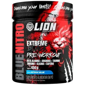 Pré-Treino Extreme Black Lion Sports Nitrox Blue 450g (MP)