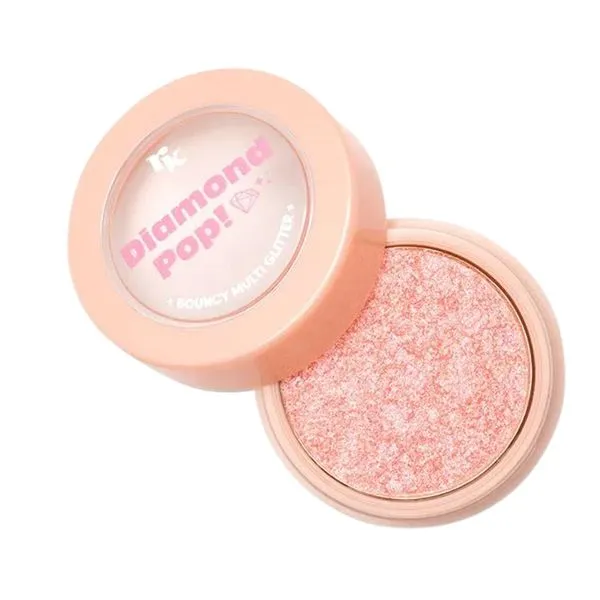Iluminador Ruby Kisses Diamond Pop Glitter Rose Shine