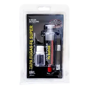 Tapa Fugas com Mangueira para Ar Condicionado até 9000 BTUs Okity Tapa Fugas com Mangueira 8ml Dose Única Ar Condicionado Até 9000 BTUs