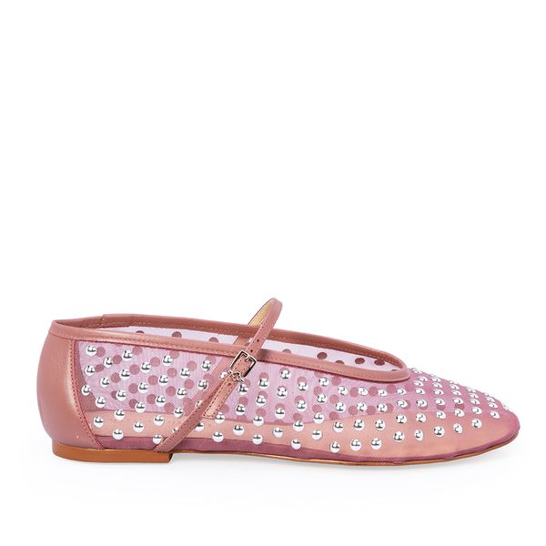 Sapatilha Tela Rosa Malva 37