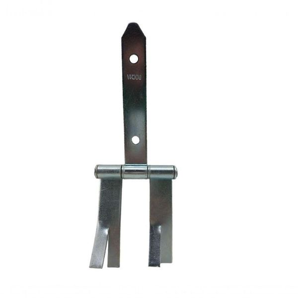 Dobradiça De Portão Haste Dupla Chumbar Rocha 200x32x44mm