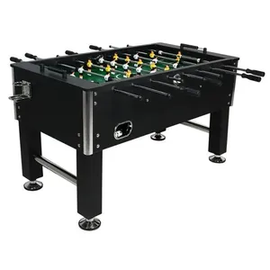 Mesa de Pebolim Ahead Sports Profissional MDF Preta Hastes Cromadas