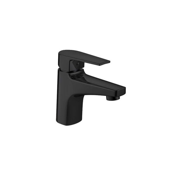 Misturador Monocomando De Mesa Bica Baixa Para Lavatório Level Black Noir Deca