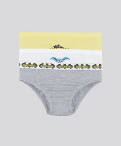Kit de 3 Cuecas Batman Multicor 2