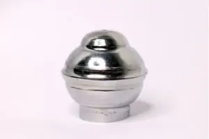 Ponteira Para Varão de Cortina Bola 28mm Cromado DEVICTOR