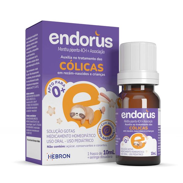 Anti Cólica Endorus 10ml + Seringa Dosadora