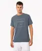 camiseta de malha manga curta califórnia azul escuro P