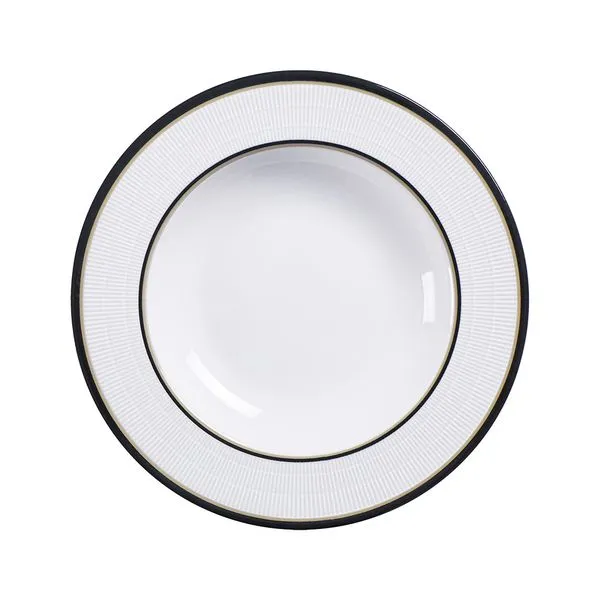 Prato Fundo Sienna Em Porcelana Decorada 23cm 96580152 - Tramontina