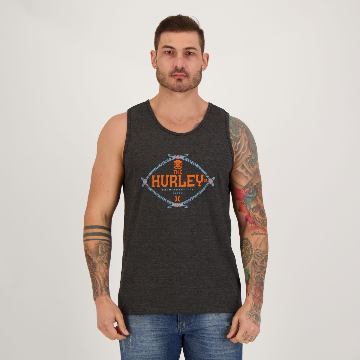 Regata Hurley Bamboo Cinza