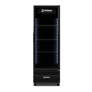 Expositor Imbera Inverter 485L Porta de Vidro Full Black Bivolt VRS16 1028194