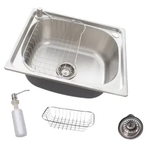 Cuba Gourmet Aço Inox para Cozinha 50X40cm com Acessórios - CUB-003-201 - STILLUS HOME