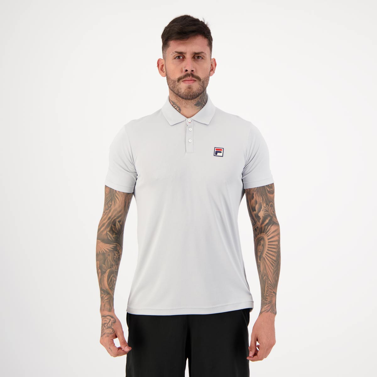 Polo Fila Action IV Cinza