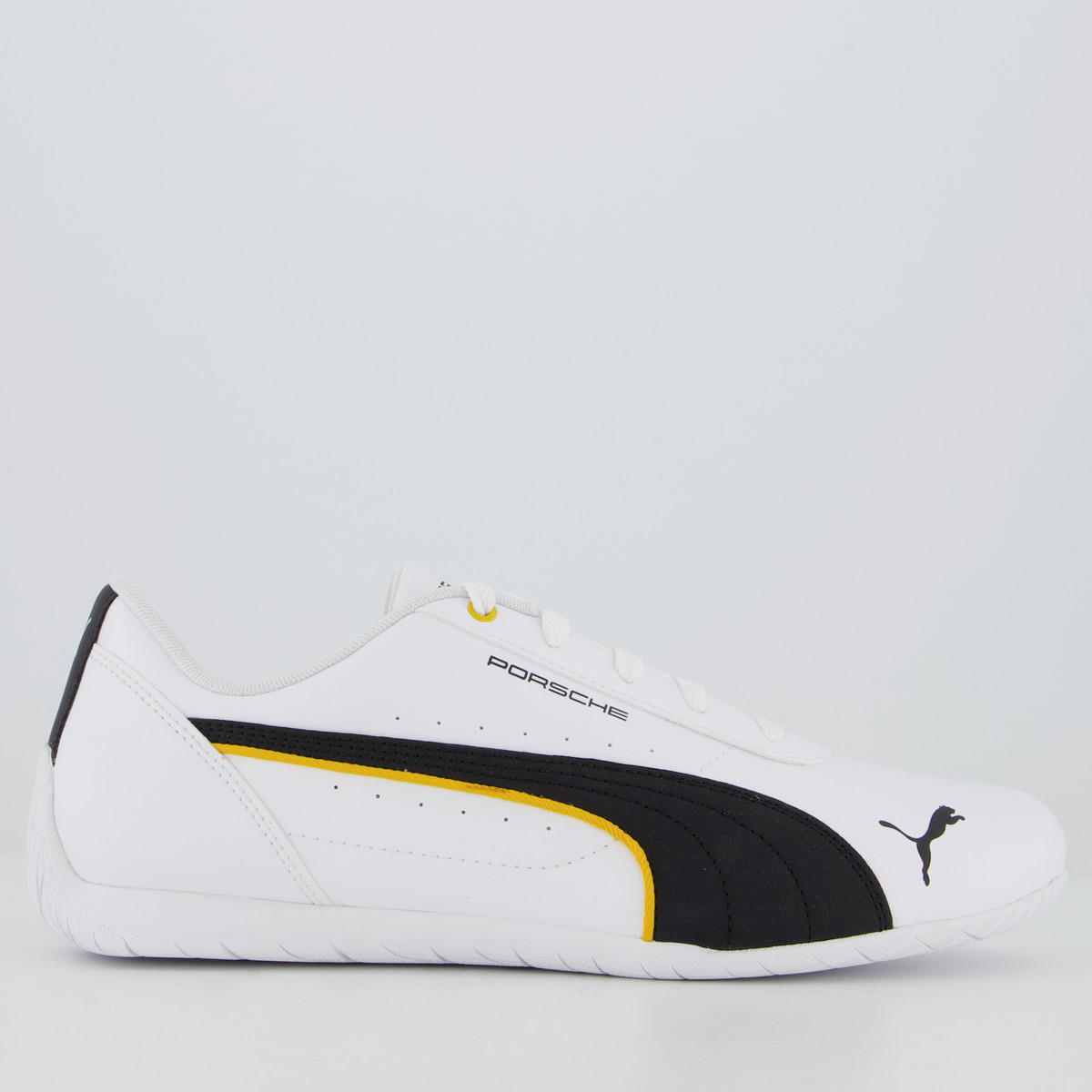 Tênis Puma Porsche Legacy Neo Cat Branco e Preto