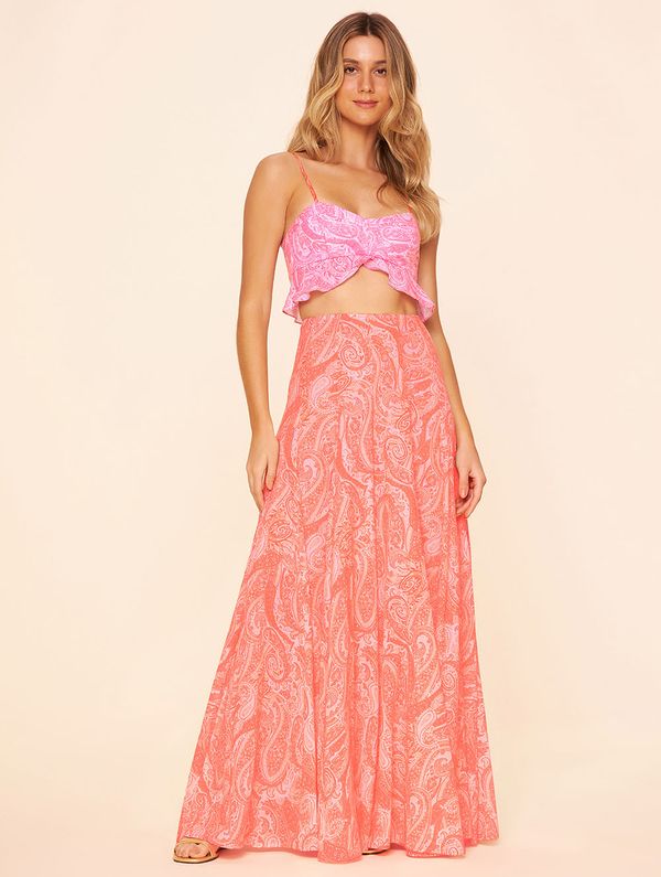 Cropped Regata Estampado Paradise ROSA GG